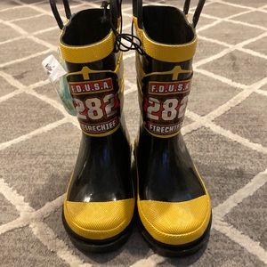 Western Chief Firefighter Rain Boots: NWT: size 9